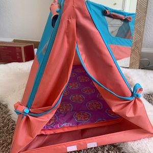 American Girl Sunset Sleepover Tent & Sleeping Bag